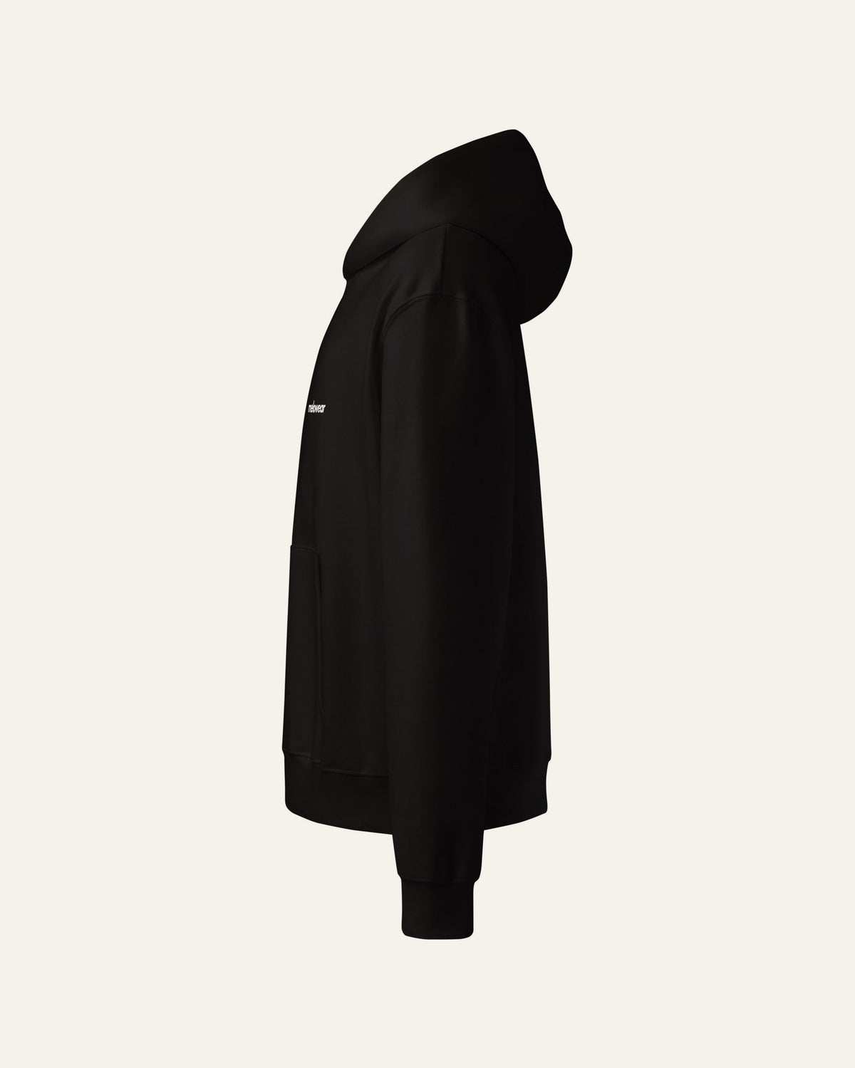 melowear gen z hoodie from the side